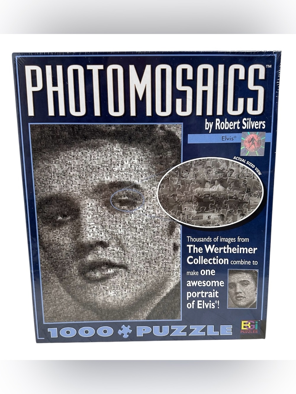 Elvis Presley Photomosaics 1000-piece jigsaw puzzle NEW